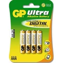GP Batteries Μπαταρία Αλκαλική AAA LR03 GP Ultra Alkaline G-TECH