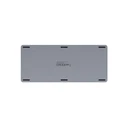 Unitek D1092A USB-C Keyboard Docking Station with DisplayPort 4K, Power Delivery, Ethernet - Grey