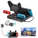 Unitek Σταθμός Φόρτισης για Nintendo Switch με Αναγνώστη Κάρτας Παιχνιδιών