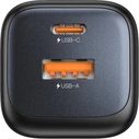 Unitek Φορτιστής Τοίχου GaN 20W με USB-A και USB-C (Zeno) – Μαύρος