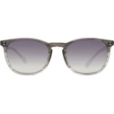 Hackett Bespoke Men's Sunglasses Grey Acetate Frame HSB838-001 (HSB83800152) - Size 52/20/145