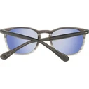 Hackett Bespoke Men's Sunglasses Grey Acetate Frame HSB838-001 (HSB83800152) - Size 52/20/145