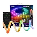 Lepro Αδιάβροχη Ταινία LED RGB Φως 6m με Τροφοδοτικό SW1-6