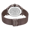 Police Ανδρικό Ρολόι PEWJG0021103 44mm Καφέ Μεταλλικό Μπρασελέ