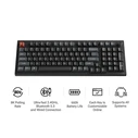 Keychron Default V5 Ultra 8K Wireless Custom Mechanical Keyboard Red Switch RGB 96 US
