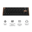 Keyboard Keychron K6 HE Special Wood Edition Wireless Magnetic Hall Effect RGB 65% US
