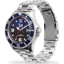 Ice Ανδρικό Ρολόι 44mm Μπαταρίας με Ασημί Μεταλλικό Μπρασελέ IC015775