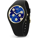 ICE Women's Watch IC017579 - Black Resin Strap, Blue Dial