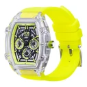 ICE Women's Quartz Watch 45mm with Yellow Silicone Strap (Model 24286)
