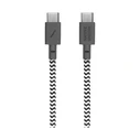 Native Union Μετατροπείς - Αντάπτορες Belt USB 2.0 Cable USB-C male USB-C Μαύρο 1.2m BELT-C-ZEB-2-NP