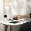 Native Union Ασύρματος Φορτιστής Qi Pad 15W Μαύρος Drop Magnetic
