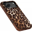 Θήκη LAUT HUEX WAVE υφασμάτινη MOCHA LEOPARD για iPhone 18 Pro / 17 Pro