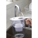 Philips water filter jug 2.6 L with 3 Micro X-Clean Softening+ filters, white