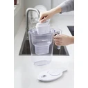 Philips water filter jug 2.6 L with 3 Micro X-Clean Softening+ filters, white