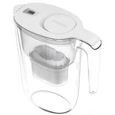 Philips water filter jug 2.6 L with 3 Micro X-Clean Softening+ filters, white