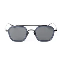 Belstaff Unisex Sunglasses MERRICK-S137 Black Metal Frame Grey Lens