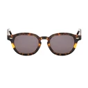 Belstaff Unisex Sunglasses MILFORD-S164 — Brown Tortoise Acetate Frame, Grey Lenses