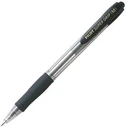 Pilot Στυλό Super Grip Medium 1.0mm Μαύρο