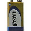 Battery Maxell Alkaline 9V 1 Pack