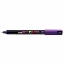 Uni Ball Μαρκαδόροι Posca Pc 1Mr Extra Fine Violet