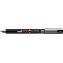 Posca PC-1MR Metallic Silver Fine Tip Marker 0.7mm