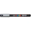 Posca PC-1MR Metallic Silver Fine Tip Marker 0.7mm