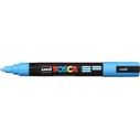 Uni Ball Μαρκαδοροι Posca Pc 5M Medium Light Blue