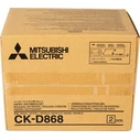 Αναλώσιμα για θερμικούς εκτυπωτές Mitsubishi CK-D868 10x15 cm 2x430 Prints