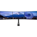 Iiyama DS1003C-B1 Ευέλικτη Βάση Επιτραπέζιας Οθόνης (Clamp) για 3 οθόνες 10"-27", έως 30kg