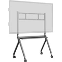 iiyama Mobile TV Cart on Wheels up to 20 kg, Silver (MD-CART02-S1)