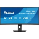 iiyama Monitor ProLite XCB3497WQSNP-B1 34 Inch Curved UWQHD 120Hz USB C Dock KVM