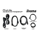 iiyama Monitor ProLite XCB3497WQSNP-B1 34 Inch Curved UWQHD 120Hz USB C Dock KVM
