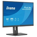 Iiyama ProLite XB2495WSC-B1 24.1" WUXGA (1920x1200) IPS Monitor 16:10 100 Hz 4 ms GTG USB-C HDMI USB Hub Pivot Height-Adjustable VESA Speakers