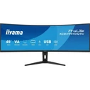 Iiyama ProLite XCB4994DQSU-B1 124,5 cm (49") Ultrawide Curved Monitor 5120x1440 32:9 VA 2ms