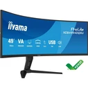 Iiyama ProLite XCB4994DQSU-B1 124,5 cm (49") Ultrawide Curved Monitor 5120x1440 32:9 VA 2ms