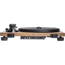 Audio‑Technica AT‑LPW40WN Turntable (Black/Walnut) with Integrated Phono Preamp, Manual Operation