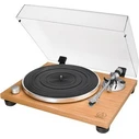 Audio‑Technica AT‑LPW30TK Turntable (Brown/Wooden, Built-in Phono Preamp, Manual)