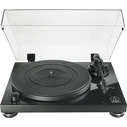Audio‑Technica AT‑LPW50PB Turntable (Piano Black) with Built‑in Phono Preamp