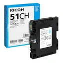 Ricoh Gel-Tinte GC51 405863 Cyan Gel Ink - for Ricoh SG 3210DNw (up to 2,500 pages ISO 24711)