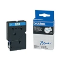 Brother P-touch Ταινία Ετικετογράφου TC-203 - Μπλε εκτύπωση σε λευκό φόντο, 12 mm x 7,7 m