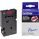 Κασέτα ταινίας Brother TC-401 12 mm κόκκινη/μαύρη