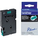 Brother Label Tape Cassette TC-701 12mm Green (Black Text) 7.7m