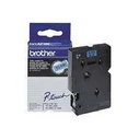 Brother TC-591 9mm Black on Blue P-touch Label Tape Cassette