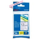 Brother Ταινία Ετικετών TZe-MQE31 12mm 4m Μαύρο σε Παστέλ Ανοιχτό Ροζ