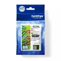 Brother Μελάνια Εκτυπωτή InkJet LC422XL Πακέτο 4 Τεμαχίων Μαύρο