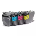 Brother Μελάνια Εκτυπωτή InkJet LC422XL Πακέτο 4 Τεμαχίων Μαύρο