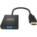 Vision Systems Μετατροπέας HDMI/VGA αρσενικό σε θηλυκό - TC-HDMIVGA/BL