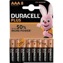 Duracell Plus Αλκαλικές Μπαταρίες AAA 1.5V 8τμχ