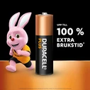 Duracell Plus Alkaline Batteries AA 1.5V - 8 pcs