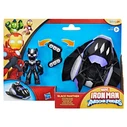 Hasbro Marvel Iron Man And His Awesome Friends Black Panther Panther Plane Vehicle